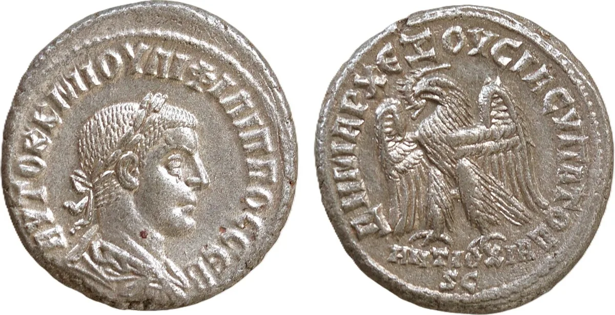 SELEUCIS & PIERIA. Antioch. Philip II (247-249). Tetradrachm.