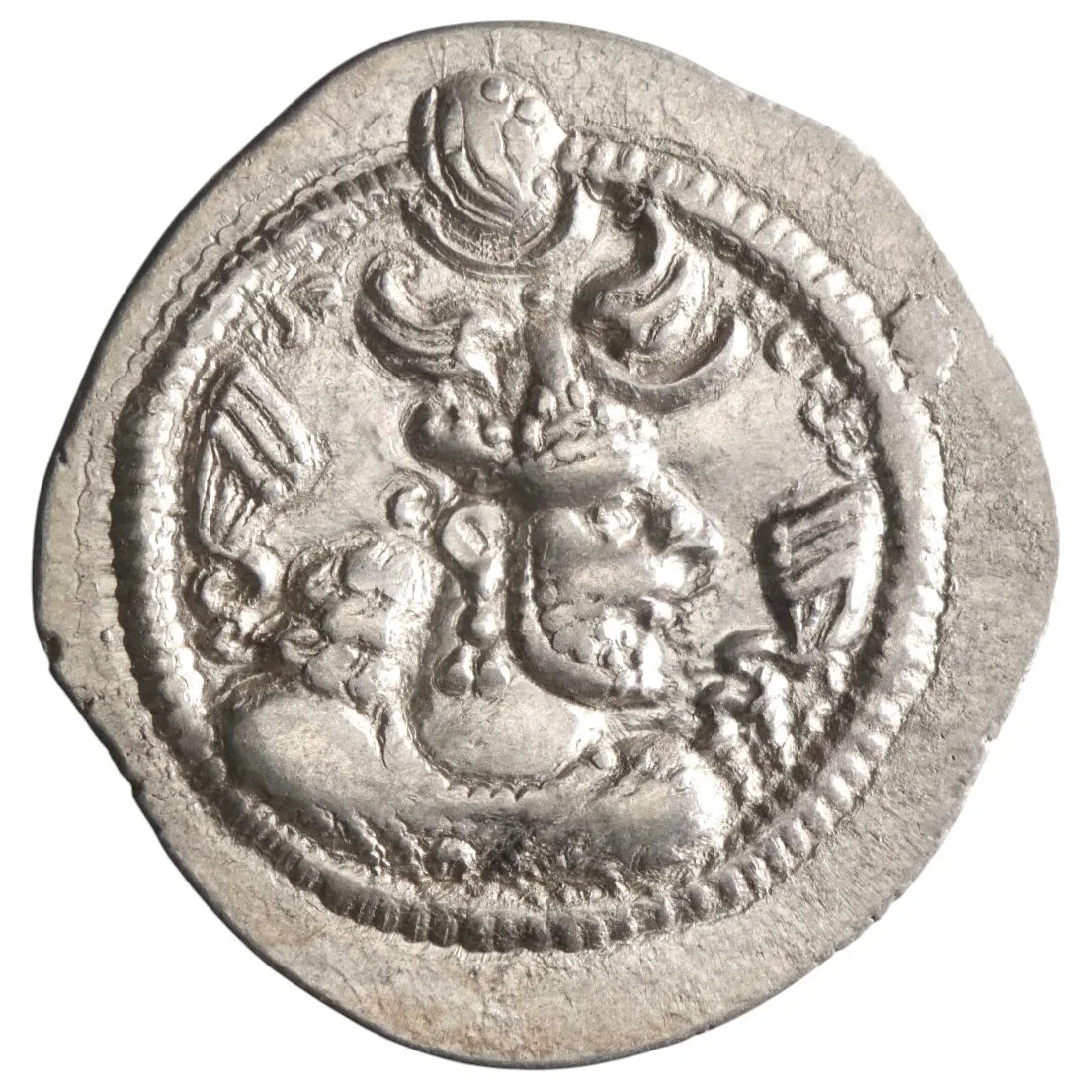 Sasanian: Peroz (457-484), silver drachm (4.09g), 457-484 CE.