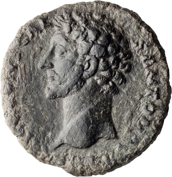 Marcus Aurelius as Caesar. 40-as