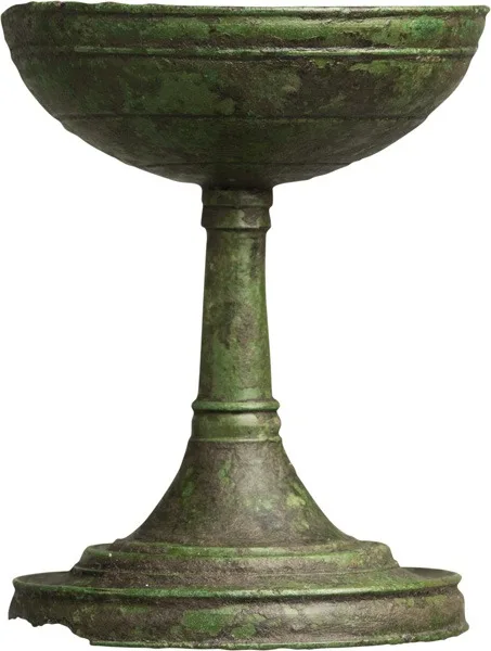 Greek Bronze Aryballos Stand