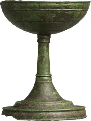 Greek Bronze Aryballos Stand