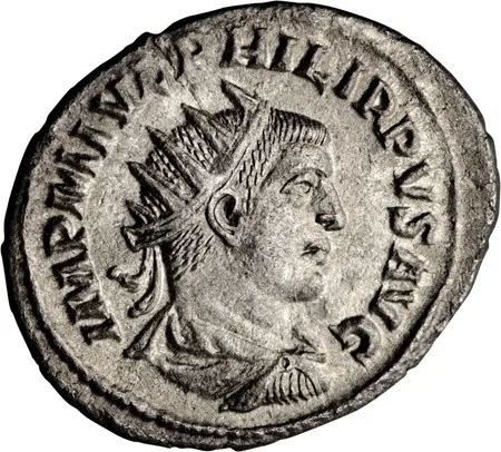 Philip II as Augustus. Antoninianus
