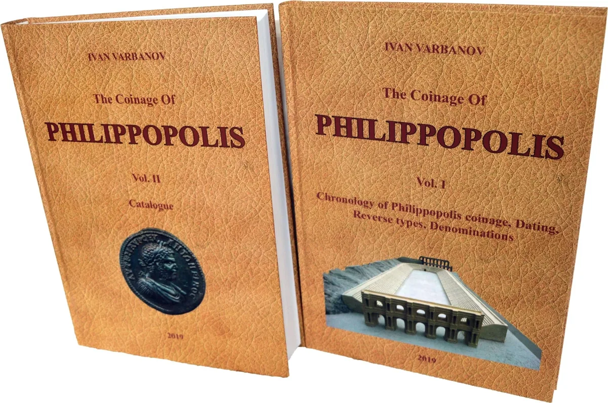 Coinage of Philippopolis Varbanov SET Vol.1 Vol.2 Catalogue Hardcover English