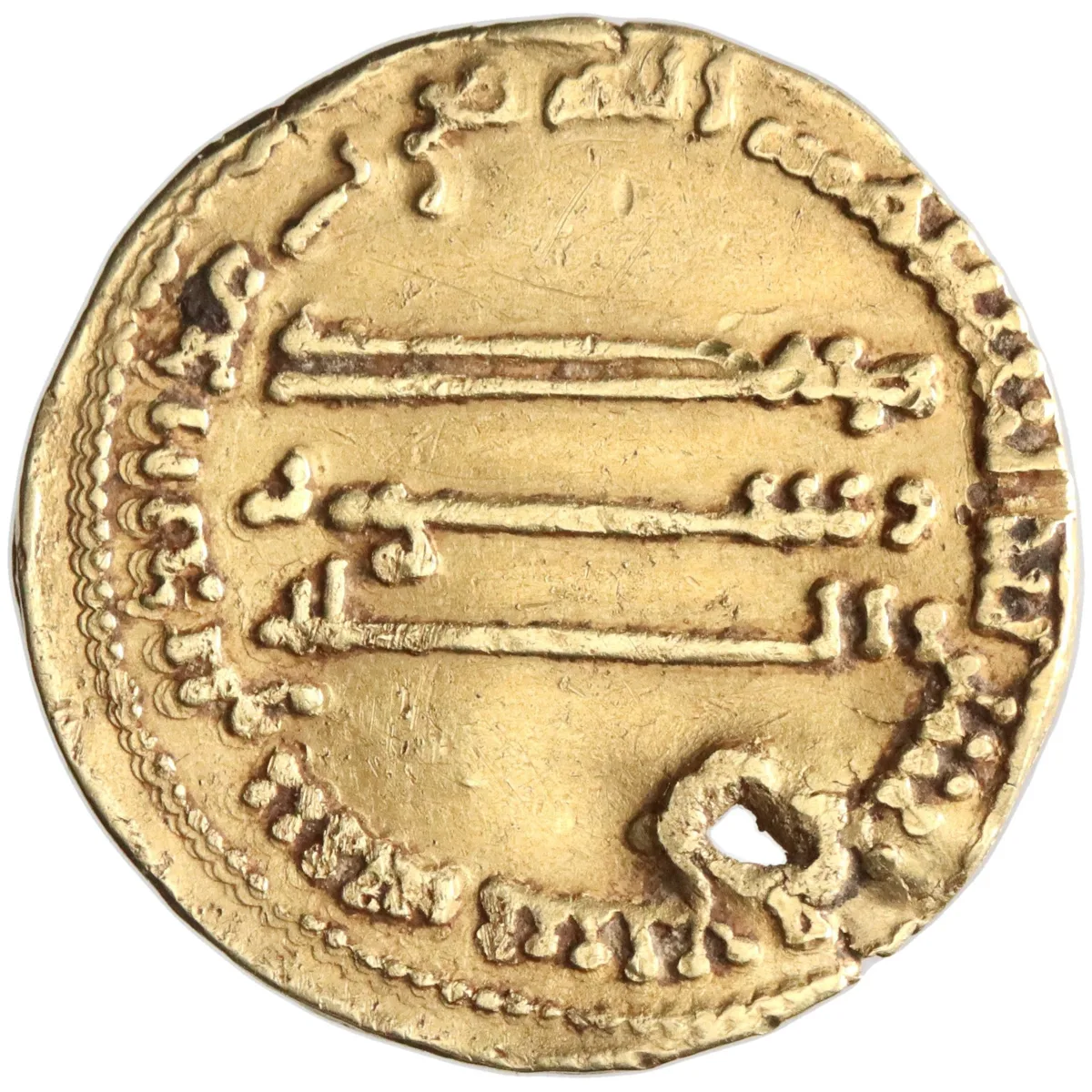 Europe, "al-Mahdi", gold dinar, AH "167", contemporary European imitation of a gold Abbasid dinar