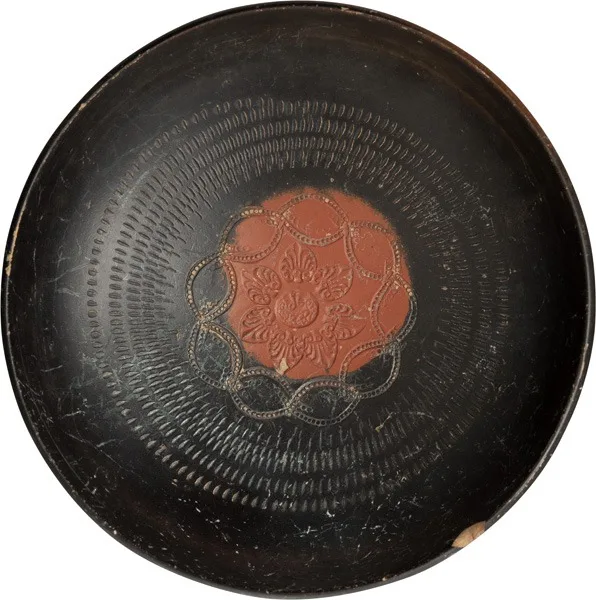 Campanian Black Glazed Bowl with Gorgon