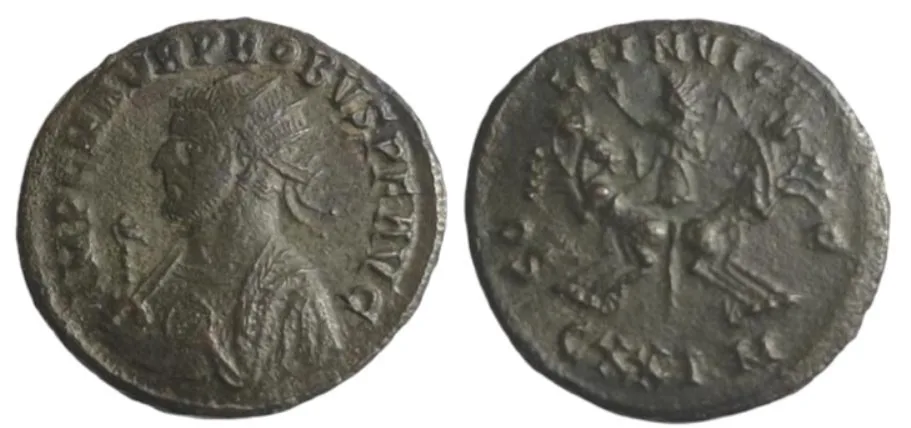 Roman Probus AD 276-282, (AD 280) AE 23mm, 4.52gm Antoninianus, Cyzicus. aXF
