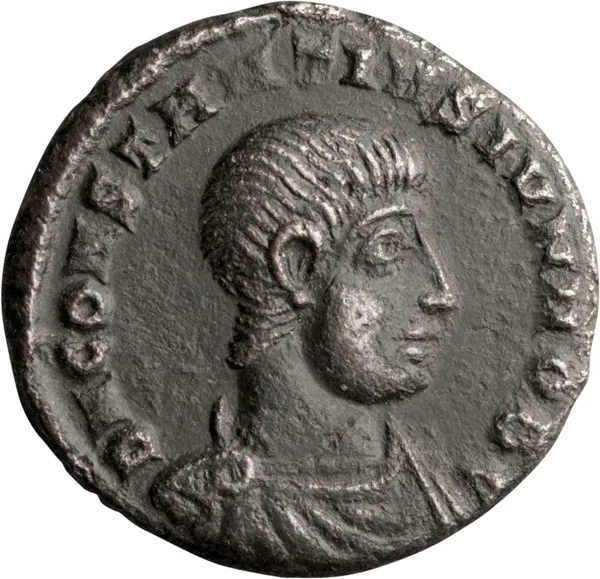 Constantius Gallus as Caesar. AE 18