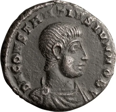 Constantius Gallus as Caesar. AE 18