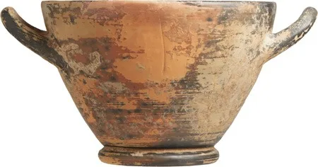 Greek Attic Blackware Skyphos