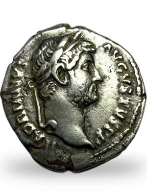 Hadrian. Denarius , Rome, ca. AD 128-132