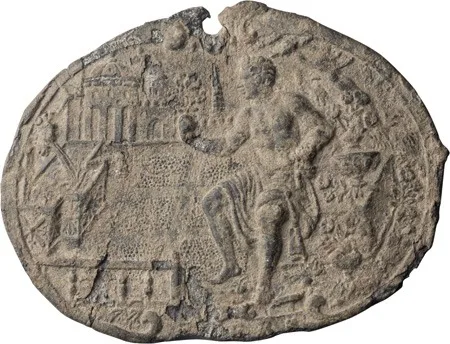 Roman Lead Plaque of Paris