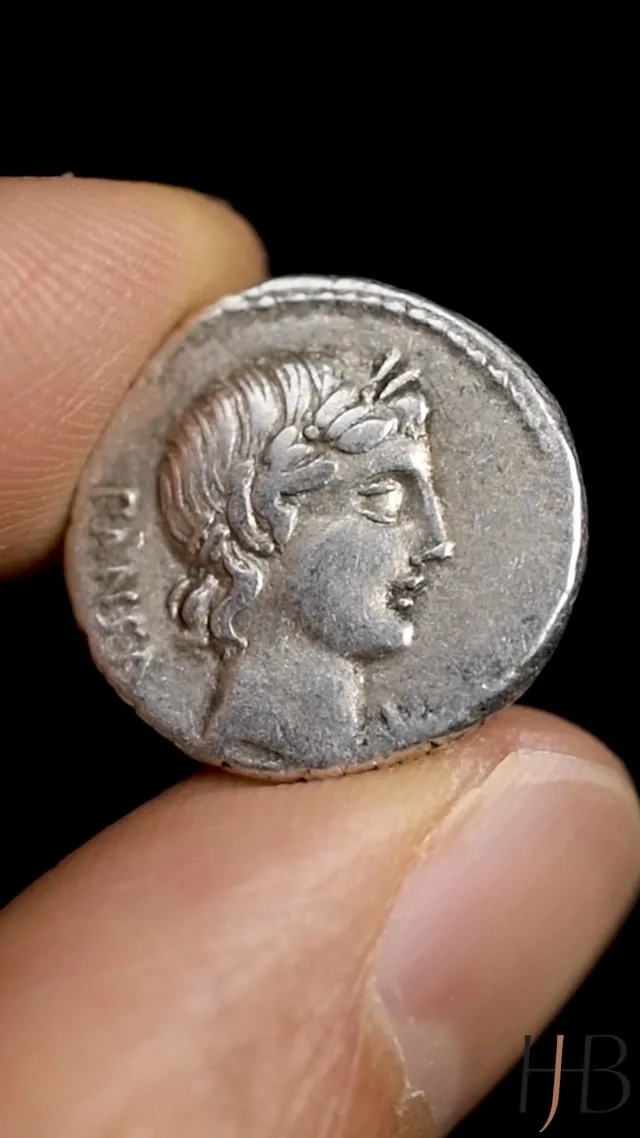 C. Vibius C.f. Pansa. Denarius