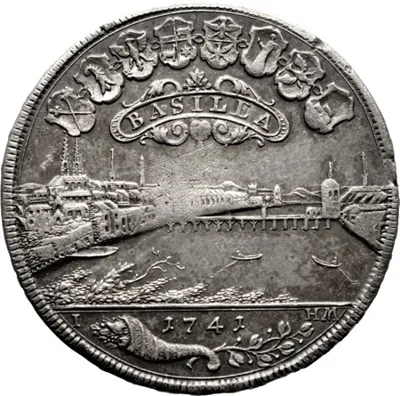 Swiss Cantons, Canton of Basel, 1741, Basel, Taler