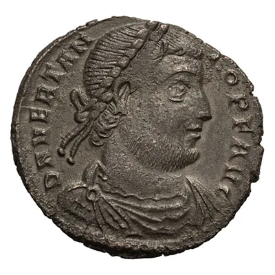 Vetranio, emperor's name misspelled. Centenionalis