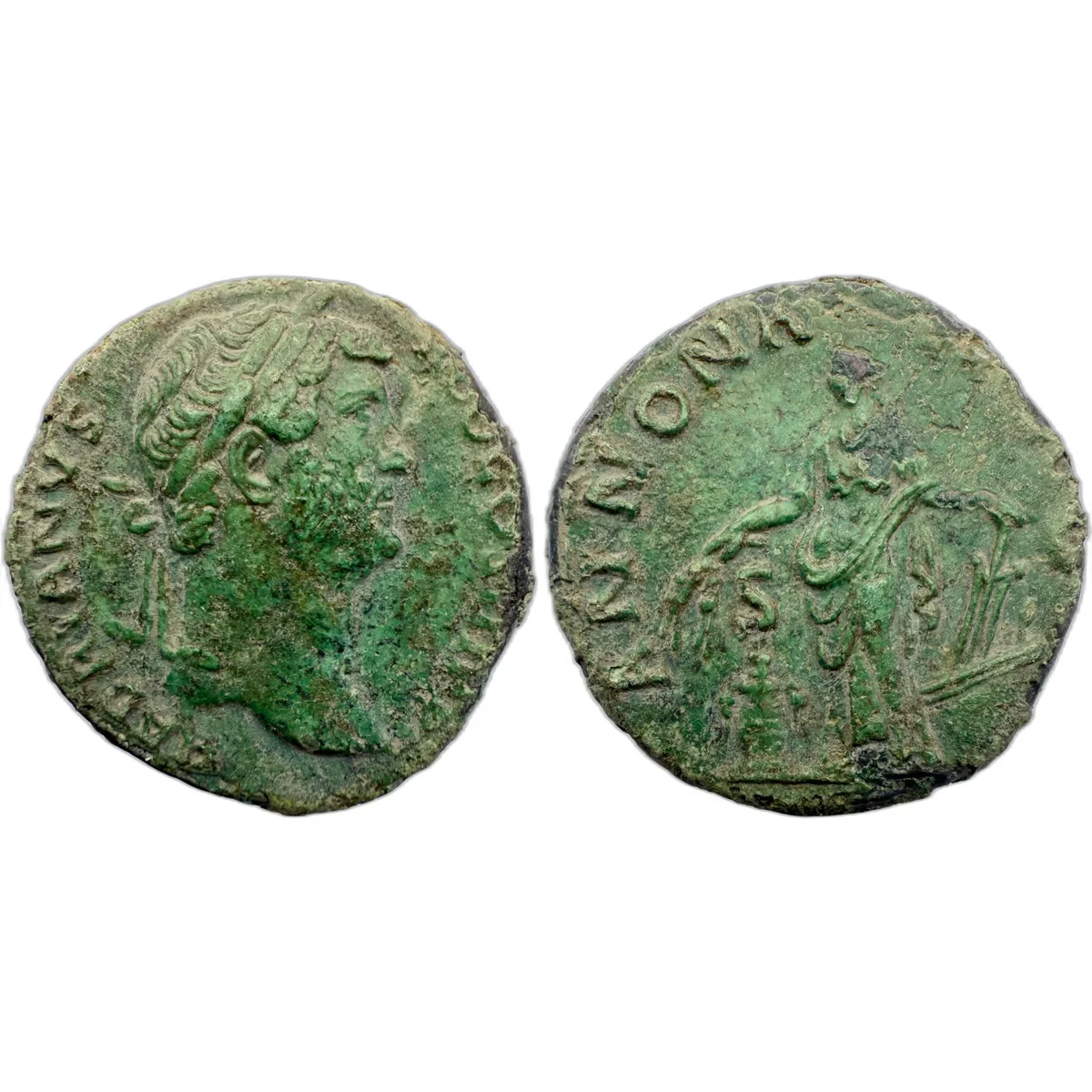 Hadrian AE As - Enchanting Patina