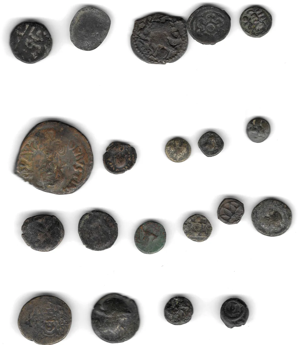 18 mixed coins lot Greek, Roman, Byzantine, 1 India, Islamic, + 2 free ? coins