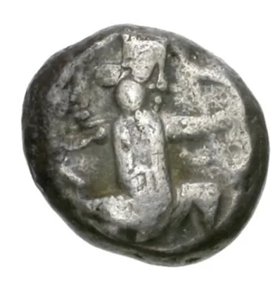 PERSIAN EMPIRE. Achaemenids. Xerxes II - Artaxerxes II.	AR Silgos.