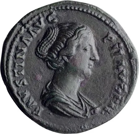 Faustina II. Sestertius