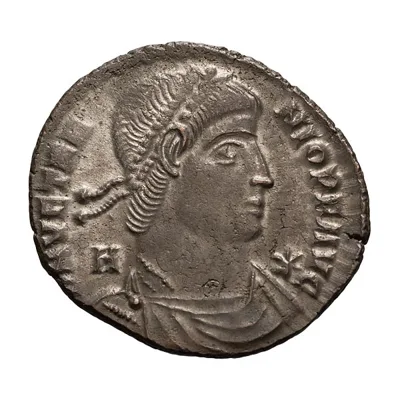 Vetranio legend, portrait erroneously Constantius II. Centenionalis