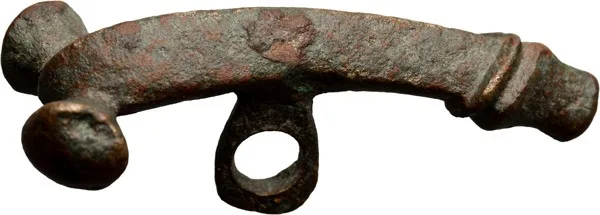 Roman Bronze Phallic Amulet