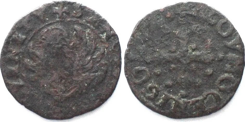 1570-1577 VENICE Sesino ND (1570-1577) ALVISE I MOCENIGO billon VF