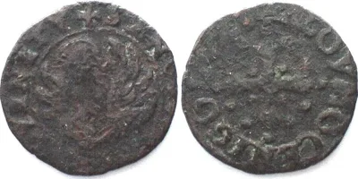1570-1577 VENICE Sesino ND (1570-1577) ALVISE I MOCENIGO billon VF