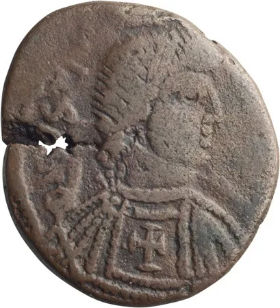 Justinian I. Follis