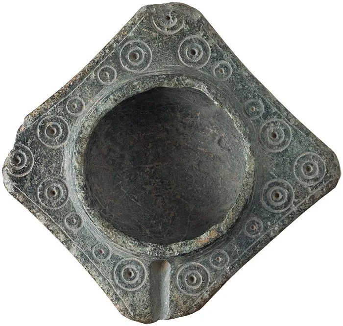 Bactrian Stone Oil Lamp