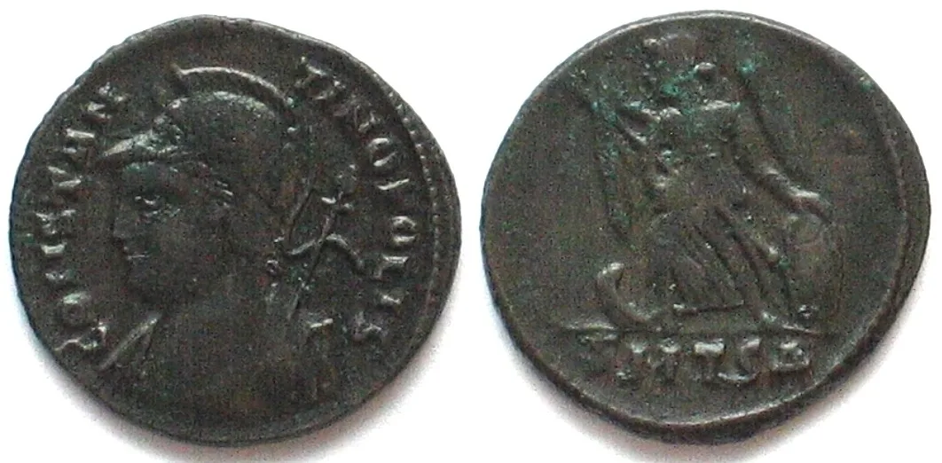330-346 CITY COMMEMORATIVES (330-346 AD). CONSTANTINOPOLIS, AE Follis, 330-333, SMTSΔ XF