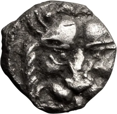 Judaea, Samaria. AR ma'ah-obol