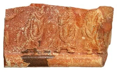 Roman North African Red Slip Fragment from the Achilles Plate