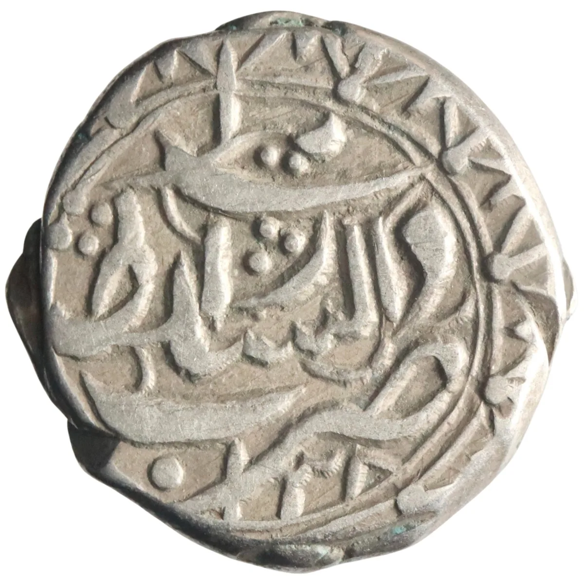 Barakzai: 'Abd al-Rahman (1880-1901), silver qiran (4.47g), Herat mint, AH 1308 (1890-1891 CE).