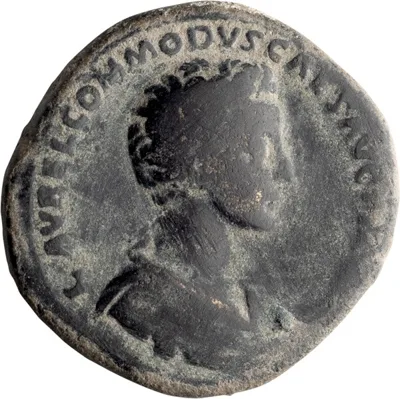 Commodus as Caesar. Sestertius