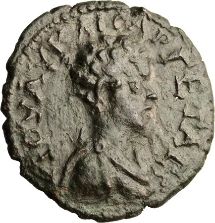 Geta as Caesar. AE 17