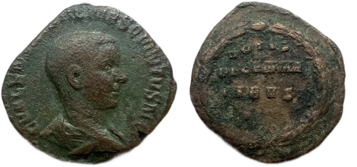 Trebonianus Gallus, 251 AD. AE Sestertius