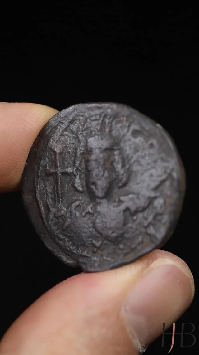 Constantine IV. Scarce Half-follis