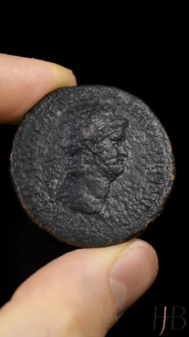 Nero. Sestertius