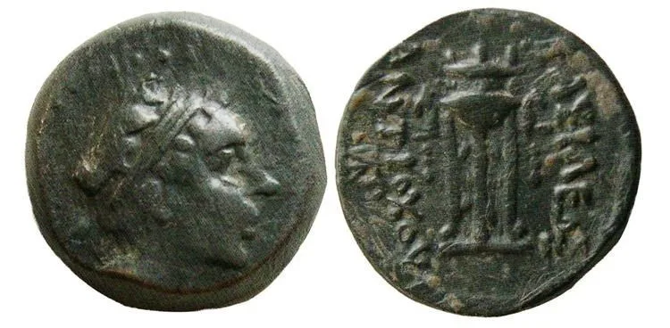 SELEUKID KINGS, Antiochus III. 222-187 BC. Æ. Ecbatana. Choice VF