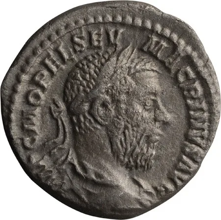 Macrinus. Denarius