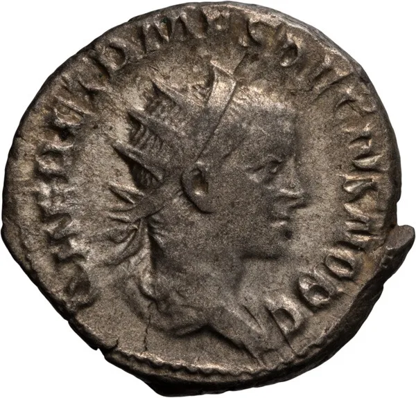 Herennius Etruscus as Caesar. Antoninianus