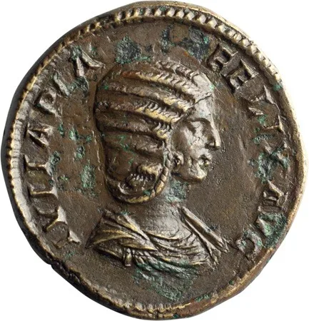 Julia Domna. Sestertius