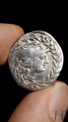 Cn. Gellius. Denarius