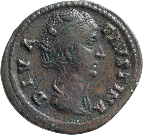 Faustina I, Diva. Dupondius