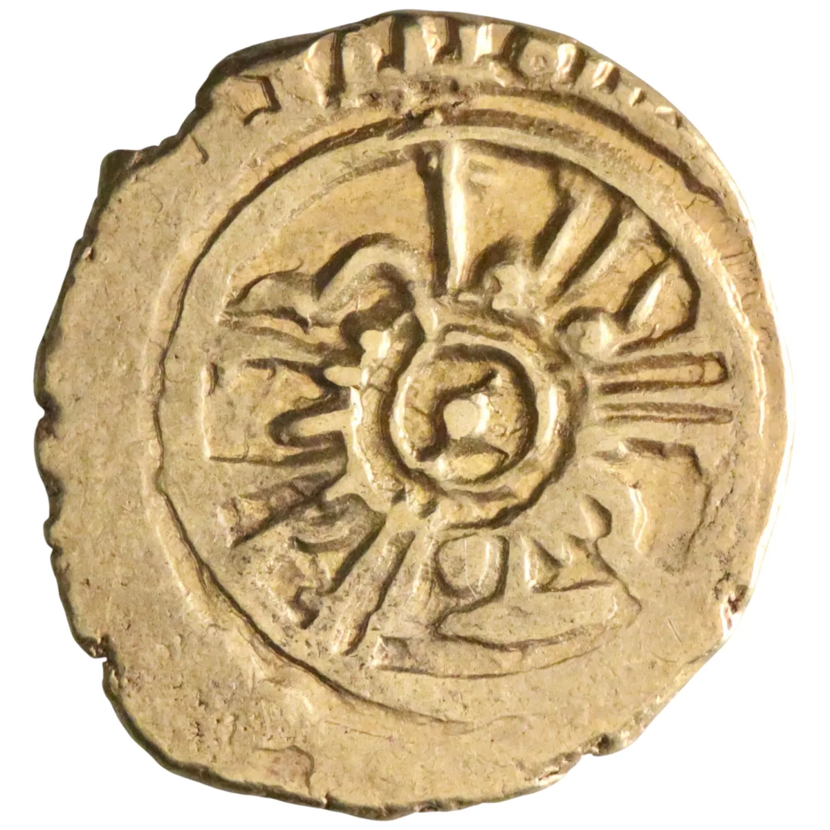 Sicily: Roger II (1105-1154), gold multiple tari (1.84g), Siqiliya (Sicily) / Messina, 1105-1154 CE. Roger cited with title al-Mu'tazz.