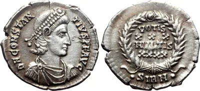 Constantius II, 337-361. AR Siliqua (3.17 g, 22 mm), Sirmium
