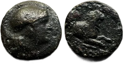 Lysimachos, 306-281 BC. Athena / Lion (Scarce)