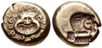 LESBOS, Mytilene. Circa 521-478 BC. EL Hekte – Sixth Stater