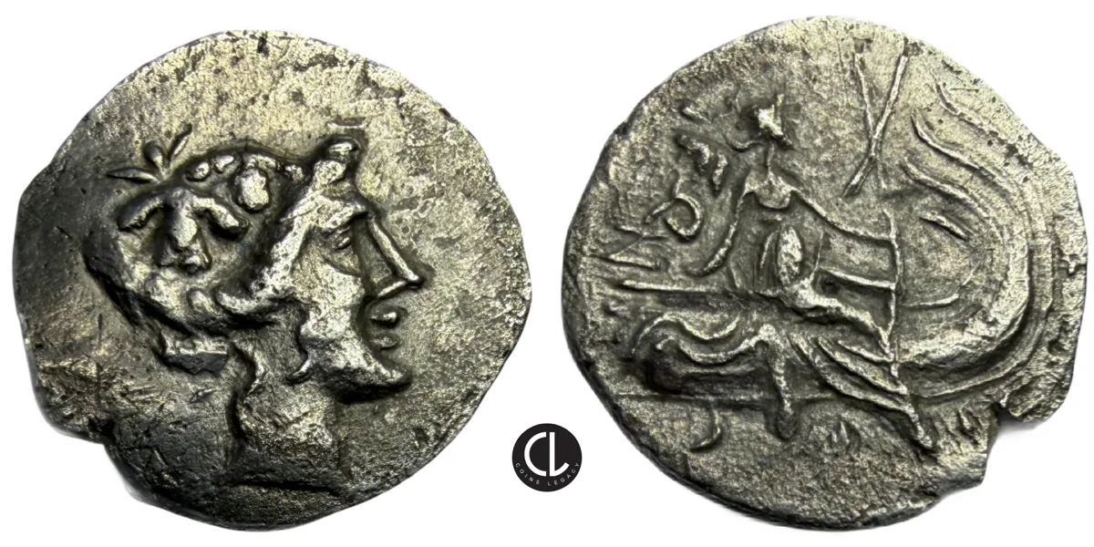 Euboia, Histiaia. AR Obol, Circa 196-146 BC