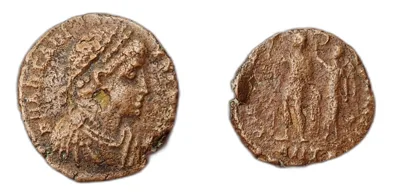 Nummus — Arcadius — Virtus Exerciti