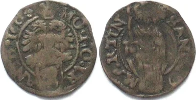 1605 Swiss URI Schilling 1605 ST. MARTIN billon VF